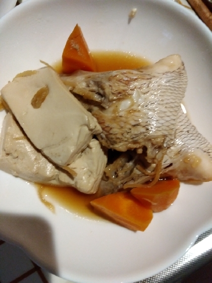 ご飯が進む♪鯛の煮付け
