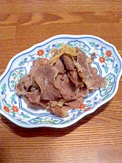 牛肉のしぐれ煮