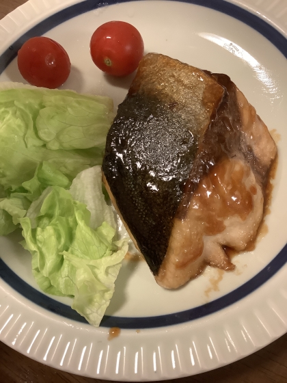 照り照りに美味しくできました♪