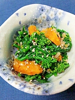 キューちゃんで 菜の花とかぼちゃの漬物和え レシピ 作り方 By Nyan260 楽天レシピ キューちゃんで 菜の花とかぼちゃの漬物和え レシピ 作り方 By Nyan260 楽天レシピ