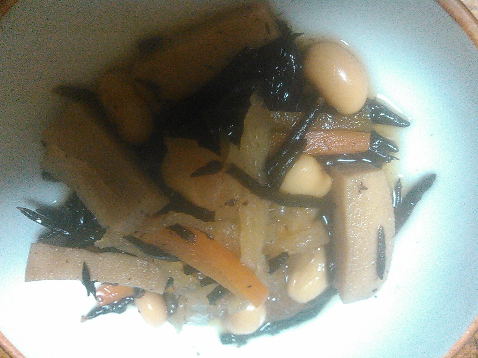 五目豆と高野豆腐の煮物