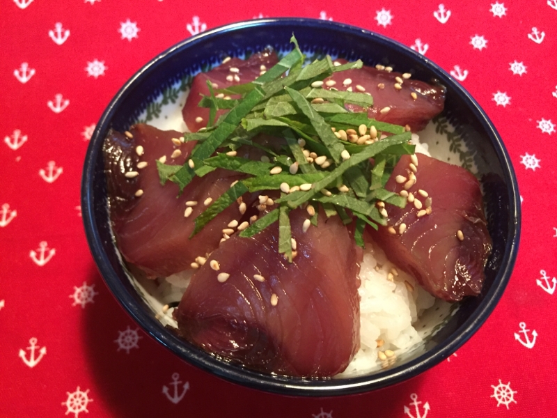 タレが美味しい 簡単鰹の漬け丼 レシピ 作り方 By K A N A 楽天レシピ