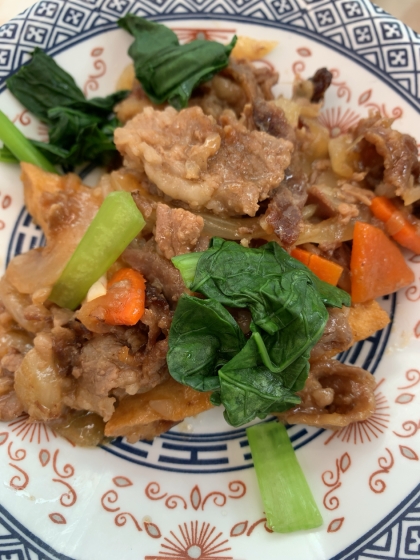 超簡単＆時短♪子どもが喜ぶ☆野菜たっぷり焼き肉風煮