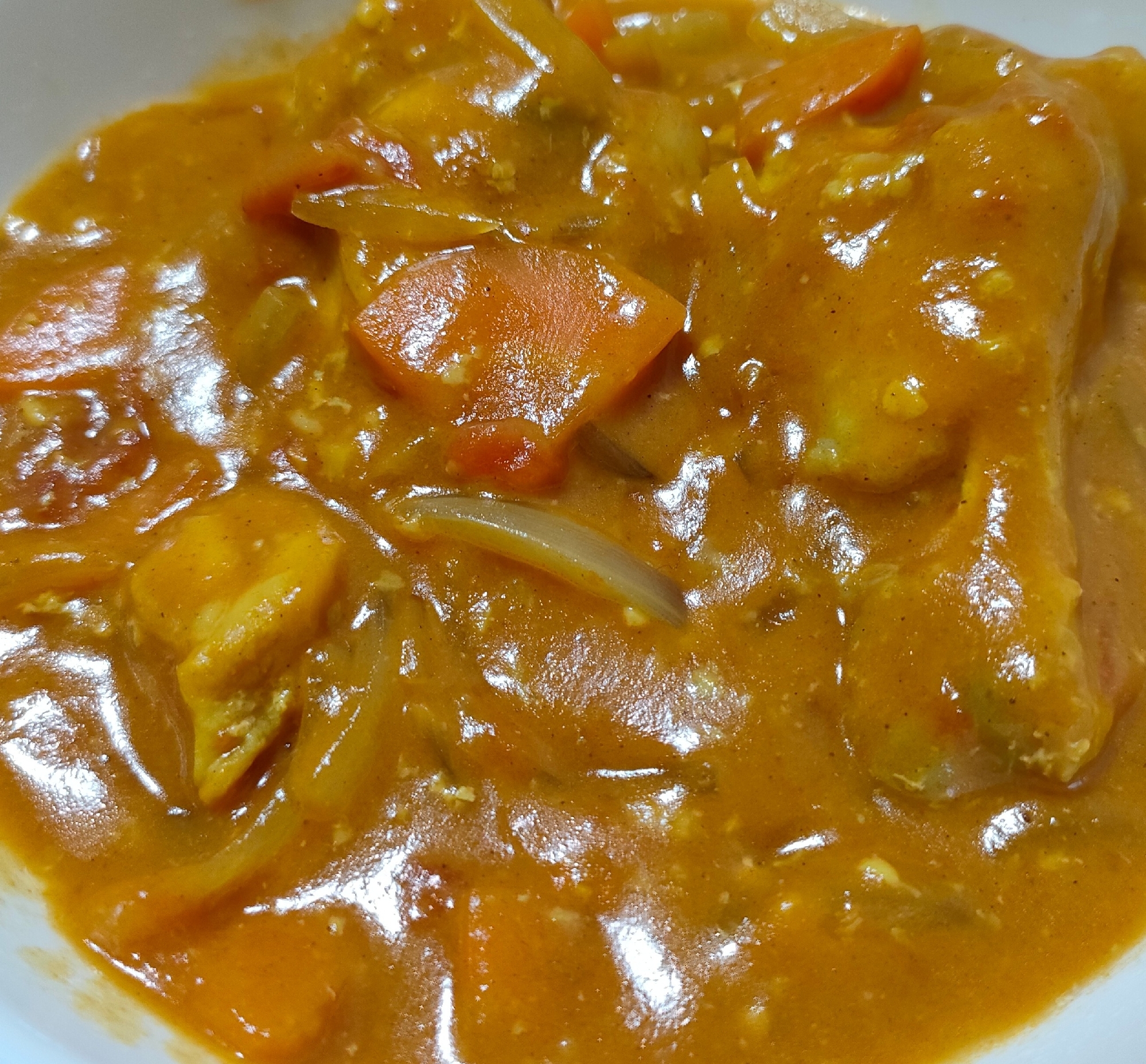 手羽元のココナッツカレー