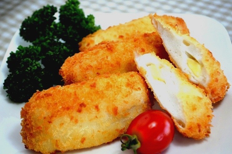 チーズはんぺん の揚げないフライ ガリバタ風味 レシピ 作り方 By かりん4103 楽天レシピ チーズはんぺん の揚げないフライ ガリバタ風味 レシピ 作り方 By かりん4103 楽天レシピ