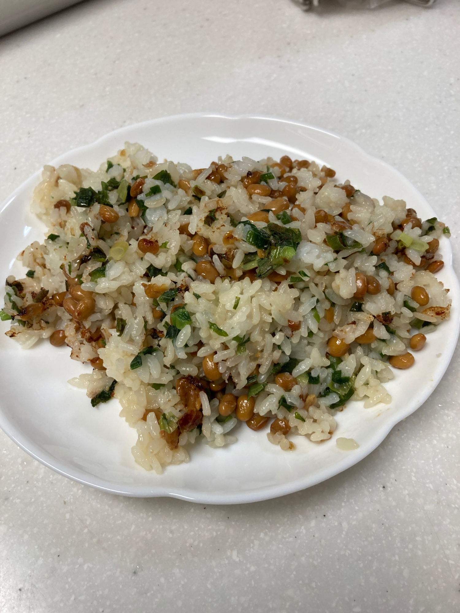 簡単過ぎる♪納豆チャーハン