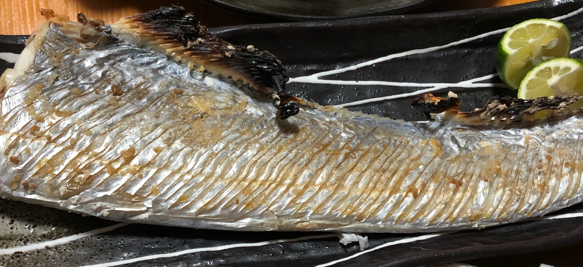 太刀魚の塩焼き