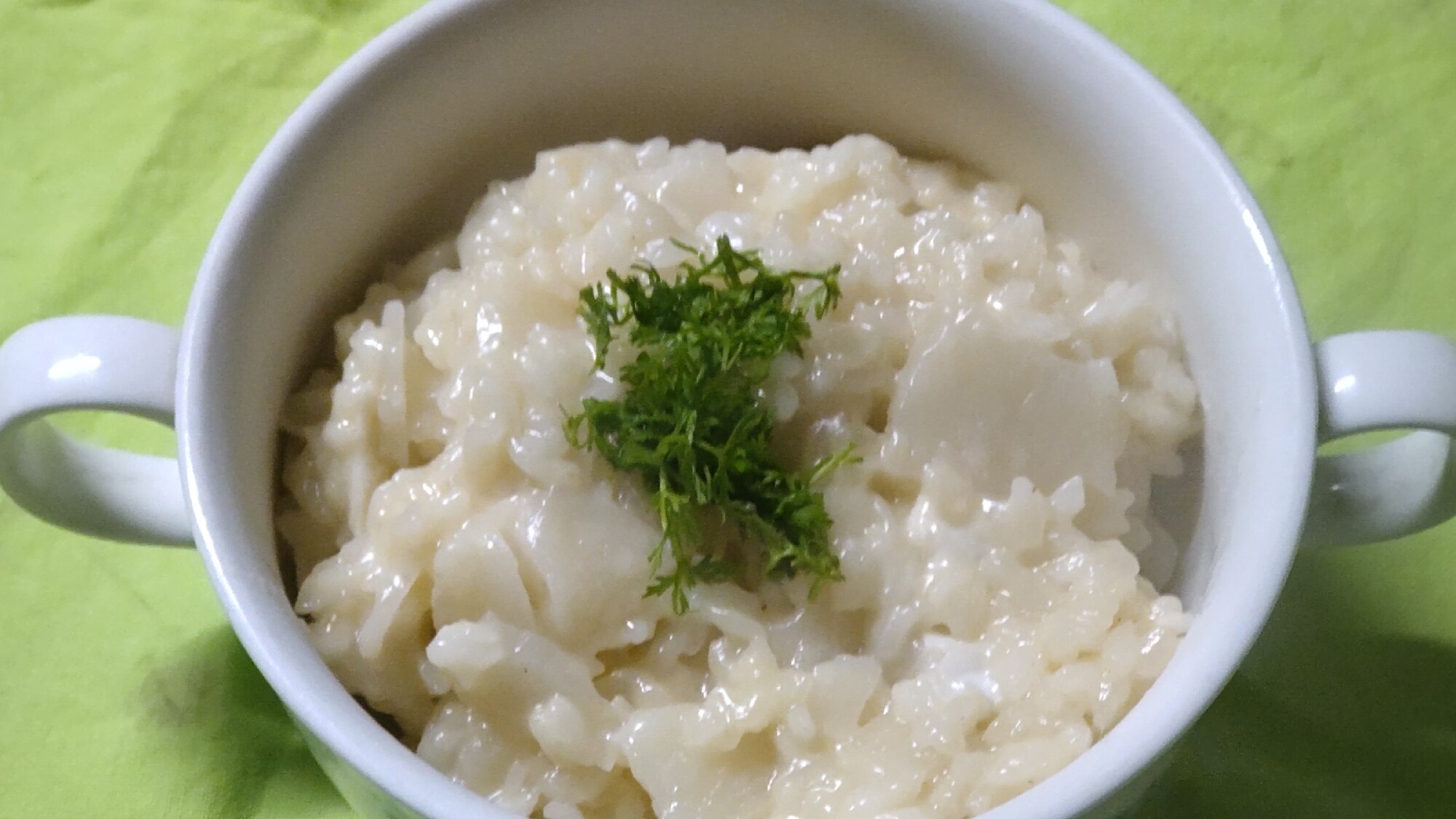 トピナンブール（菊芋）のチーズリゾット