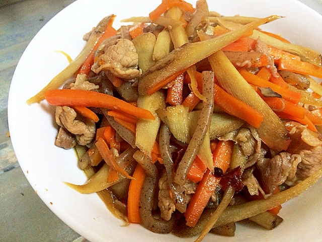 母が作る 子供に優しい金平ごぼう レシピ 作り方 By 美容料理研究家 あゆ 楽天レシピ 母が作る 子供に優しい金平ごぼう レシピ 作り方 By 美容料理研究家 あゆ 楽天レシピ