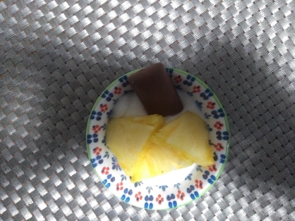 mimiちゃん
パイナップルとチョコで
甘酸っぱくて
美味しいコンビでした(+_+)