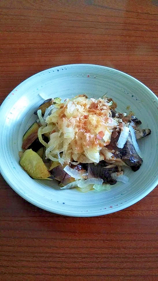 居酒屋 カツオのたたきと揚げナスの レシピ 作り方 By べんすけ 楽天レシピ