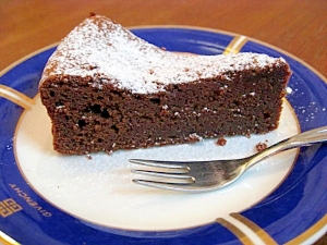 ふんわりしっとりチョコレートケーキ