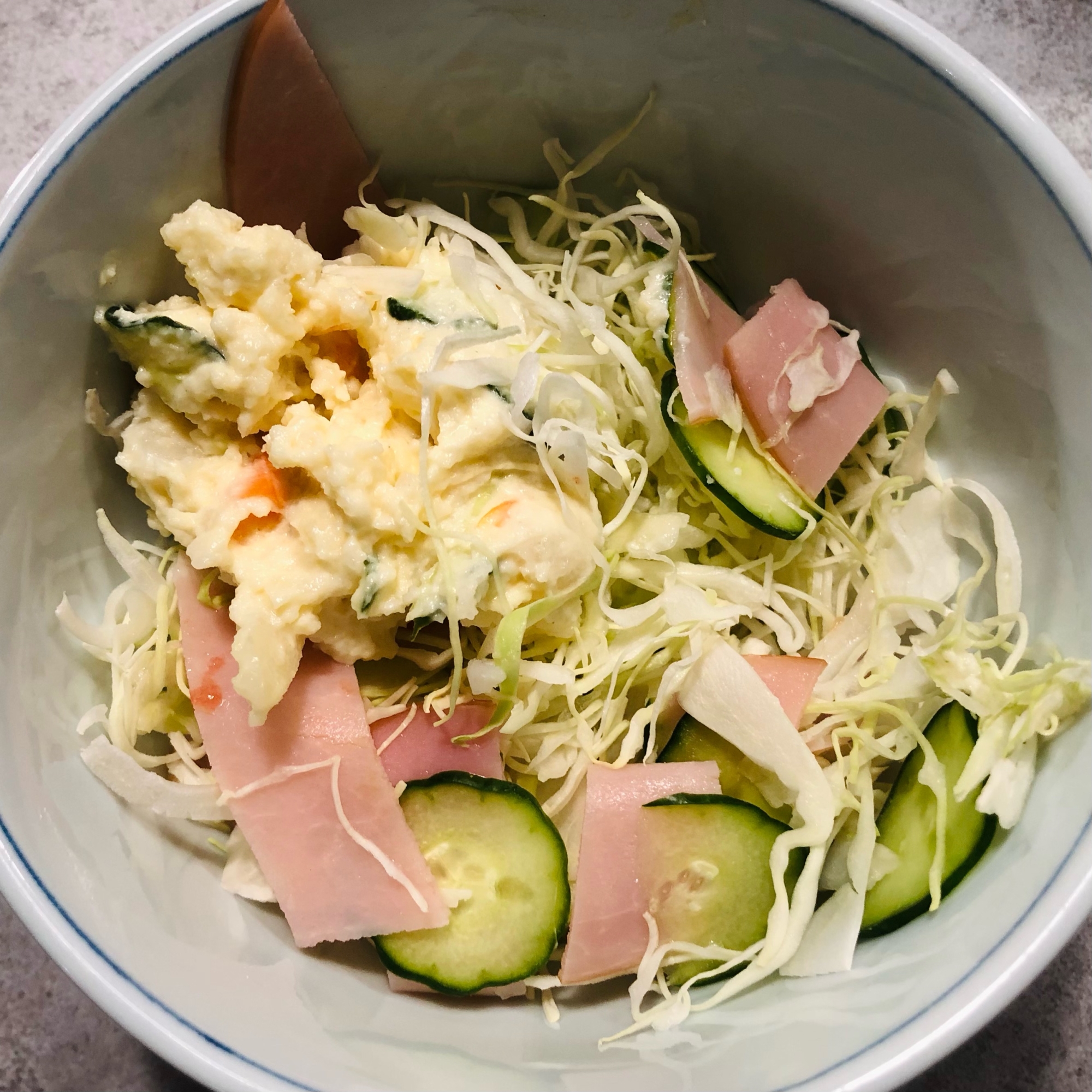 電子レンジで作る!ポテトサラダ★