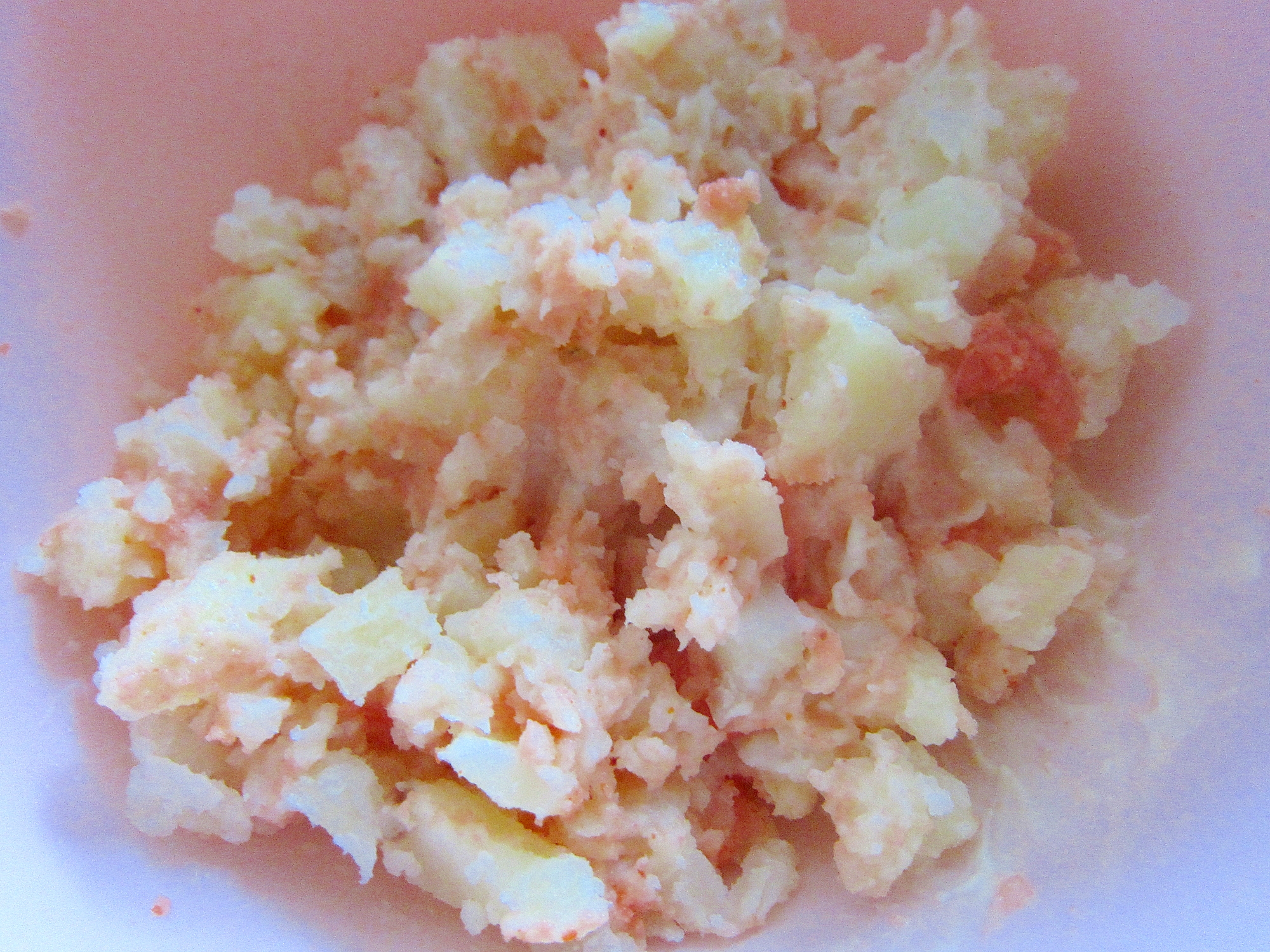 タラコの生姜の酢ポテトサラダ