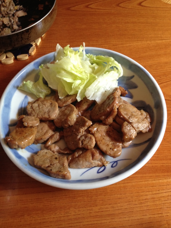 豚ヒレ肉が安かったらこれ！！ニンニク醤油焼