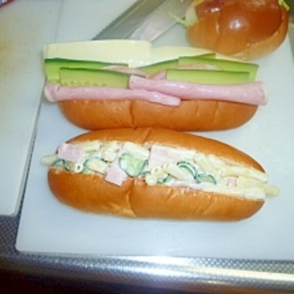 ホットドッグ用パンでサンドイッチ レシピ 作り方 By Tententen48 楽天レシピ ホットドッグ用パンでサンドイッチ レシピ 作り方 By Tententen48 楽天レシピ