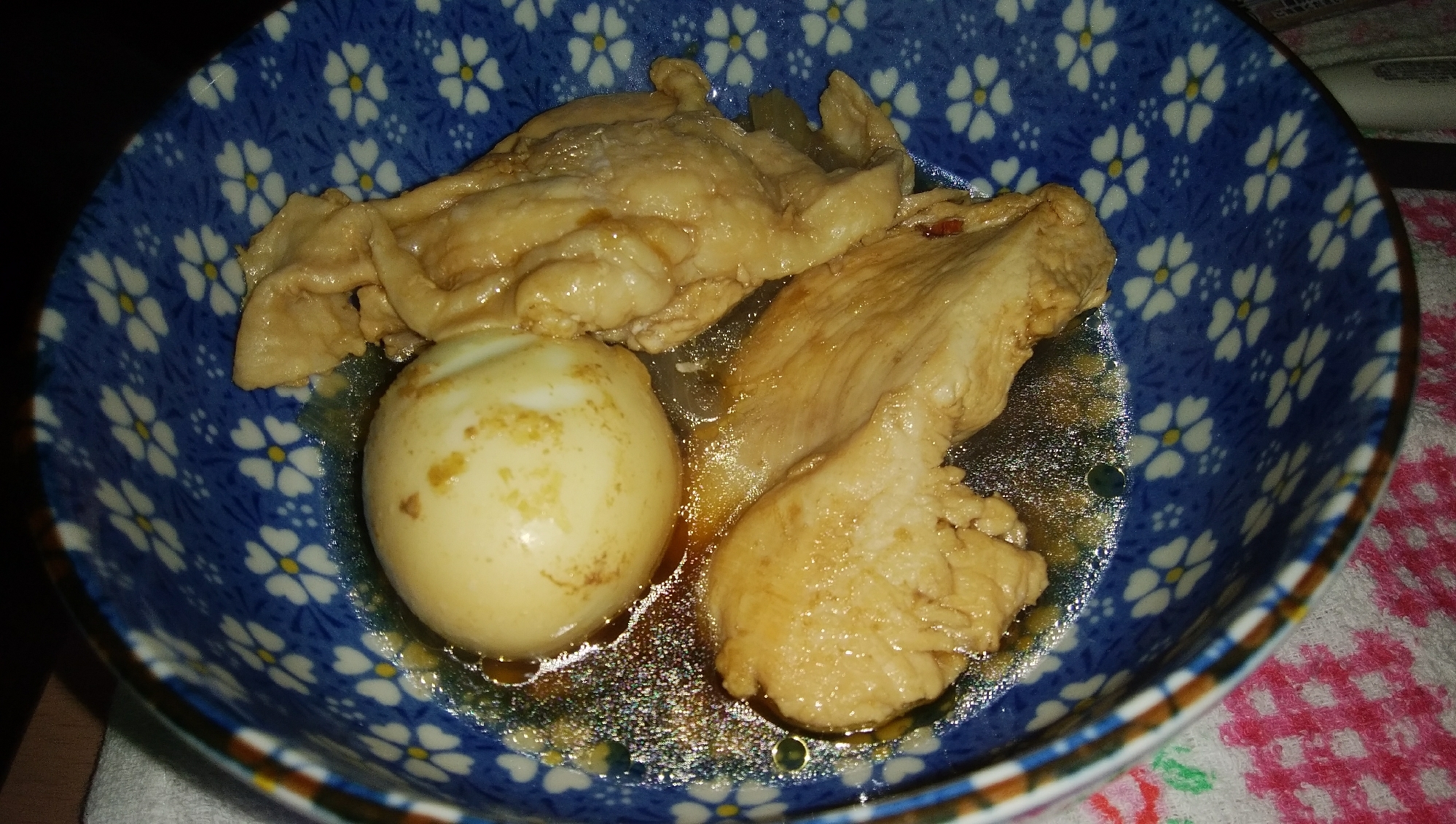 鶏肉の煮付け