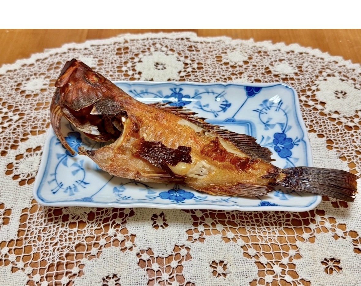 4日間塩麹で熟成させたアカハタの☆グリル焼き