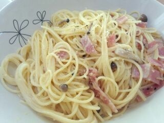 梅昆布茶入り♪カルボナーラ レシピ・作り方 by mina☆914 - 楽天レシピ