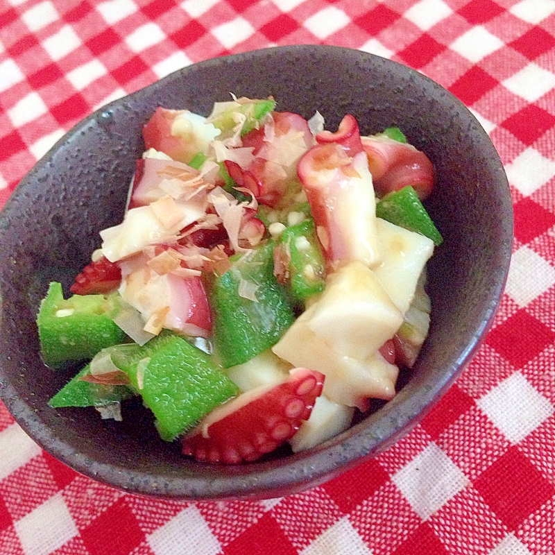 タコとオクラのわさび醤油和え レシピ 作り方 By Thank You Good Bye 楽天レシピ タコとオクラのわさび醤油和え レシピ 作り方 By Thank You Good Bye 楽天レシピ