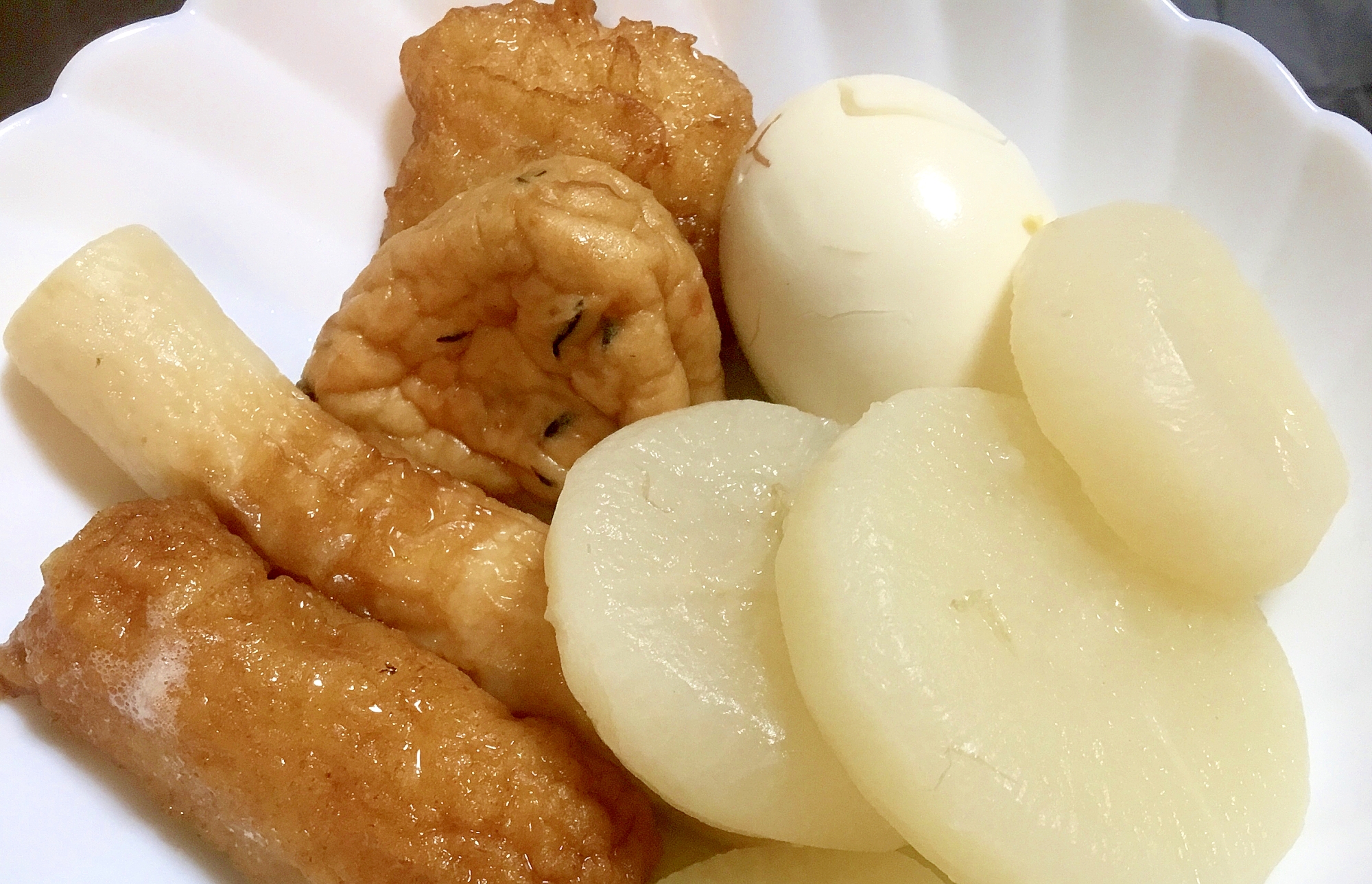 おでん 大根 ちくわ がんもどき ごぼう巻き 卵 レシピ 作り方 By まゆぱとら 楽天レシピ おでん 大根 ちくわ がんもどき ごぼう巻き 卵 レシピ 作り方 By まゆぱとら 楽天レシピ