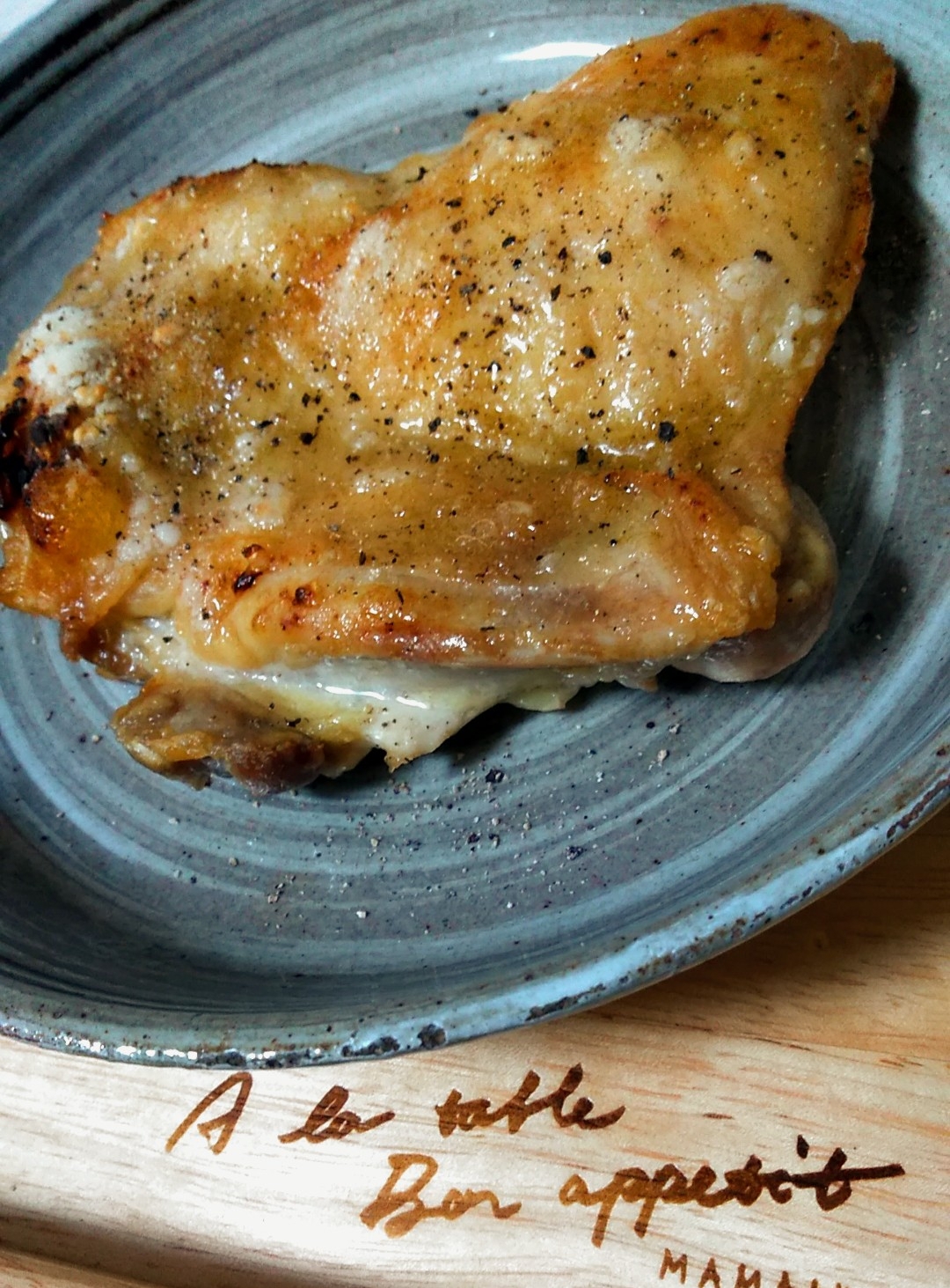 昆布茶のグリルチキン