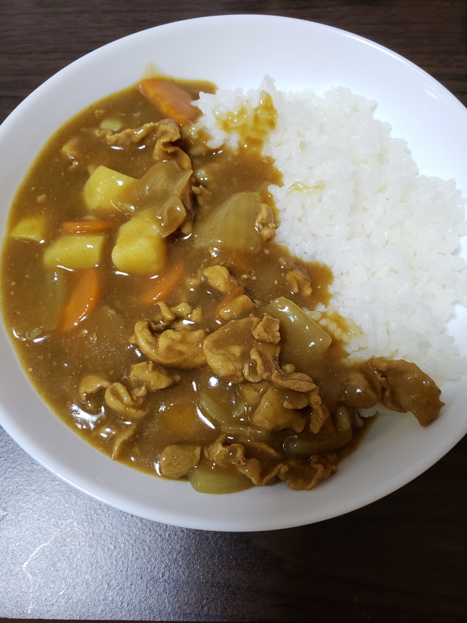 子供も食べやすい小さめ具材カレー☆