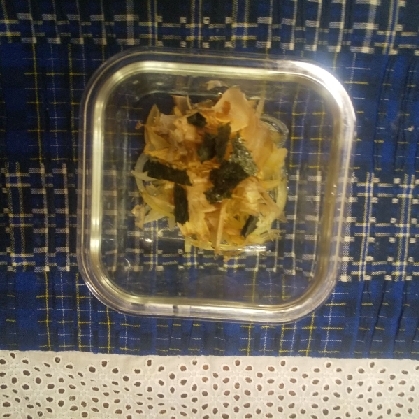 レンジで簡単☆玉ねぎのおかか海苔サラダ