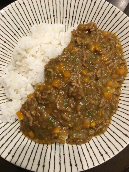 圧力鍋で作る我が家のキーマカレー♪