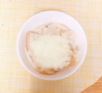 ☆食パンの甘酒煮チーズ乗せ☆