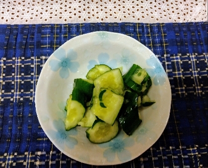 超特急♡叩いて揉むだけ♡きゅうりのしょうが醤油和え