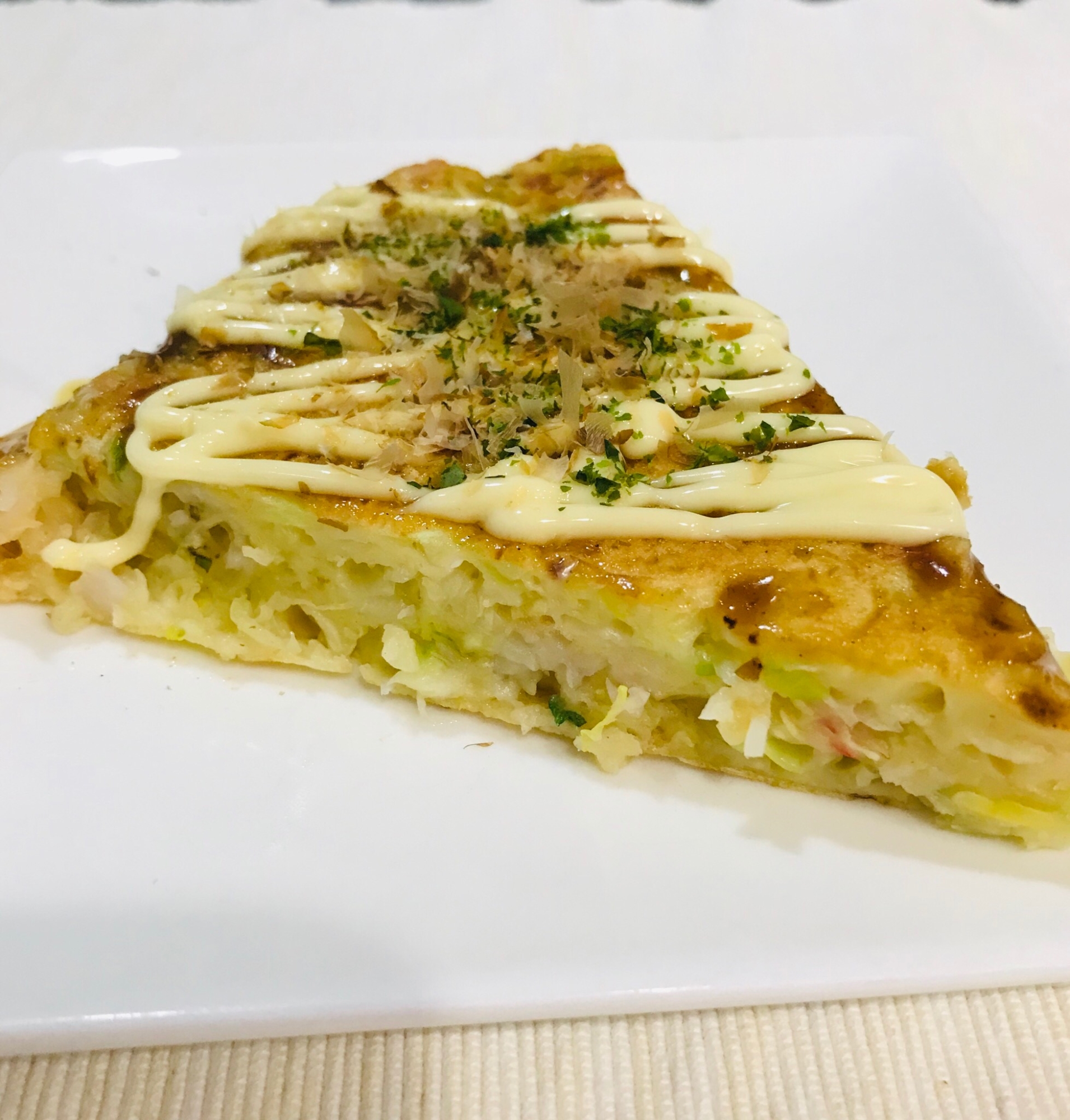 幼児食 カニカマのお好み焼き レシピ 作り方 By まいにちごはん ﾟ 楽天レシピ