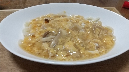 玉子あんかけ素麺（あんかけ温めん）