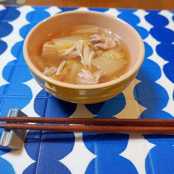 肌寒い日に心まで温まる 豚と白菜のトロトロスープ レシピ 作り方 By Shimattsu 楽天レシピ 肌寒い日に心まで温まる 豚と白菜のトロトロスープ レシピ 作り方 By Shimattsu 楽天レシピ