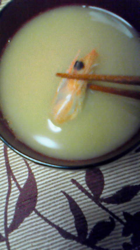 えびのお味噌汁