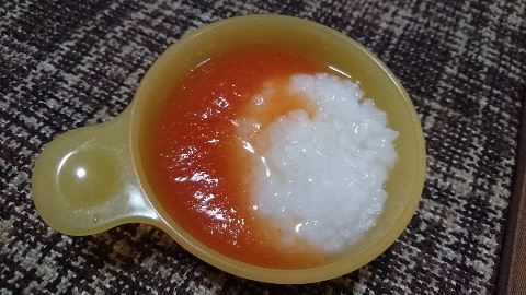 離乳食♪初期♪レンジで簡単♪トマト