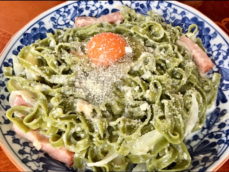 ★ほうれん草のパスタ★フェットチーネ