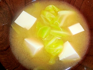 キャベツと豆腐のお味噌汁 レシピ 作り方 By Thank You Good Bye 楽天レシピ キャベツと豆腐のお味噌汁 レシピ 作り方 By Thank You Good Bye 楽天レシピ