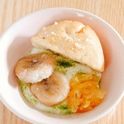 そばぼうろのヨーグルト