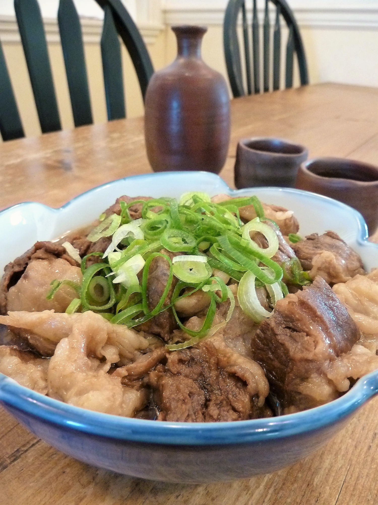 圧力鍋で簡単！柔らか牛スジ煮込み♪醤油味