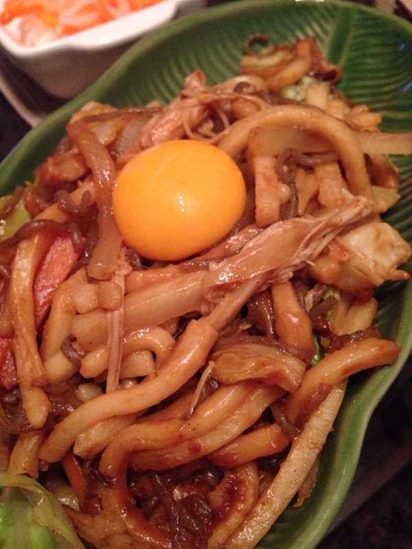 味噌焼きうどん