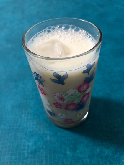 ホエーで豆乳ラッシー