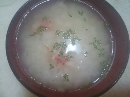 水気あるけど(煮るんだった忘れてた、謝)ズワイガニ缶詰で美味しく出来ました、豪華な朝御飯で美味しかった♪ごちそうさまでした(^∇^)