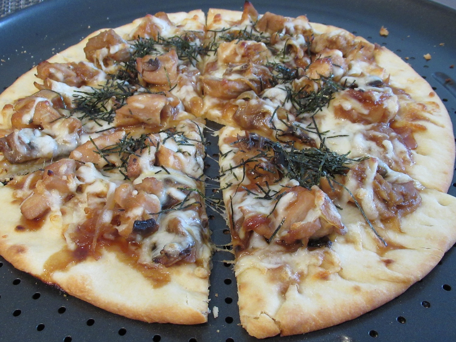 照り焼きチキンピザ レシピ 作り方 By みーちゃん6914 楽天レシピ