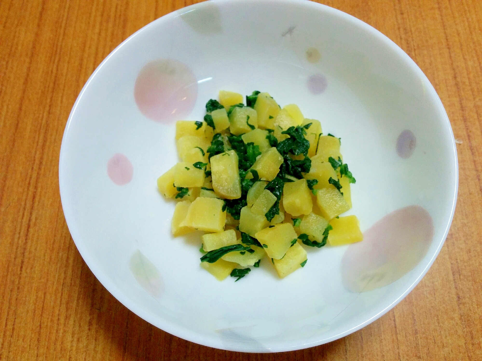 離乳食 さつまいもほうれん草 レシピ 作り方 By Basyama 楽天レシピ