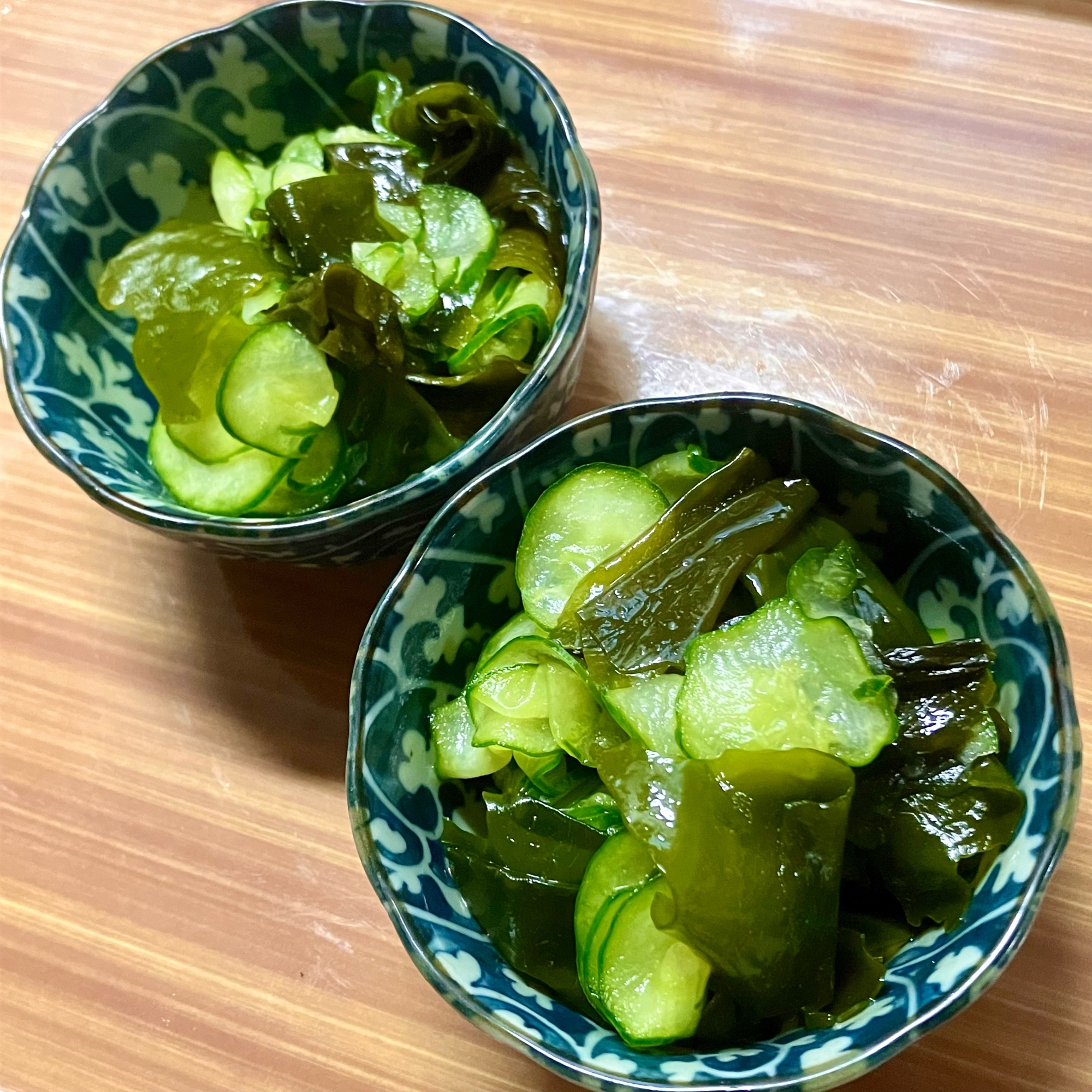 酸っぱさひかえめ♪きゅうりとわかめの酢の物