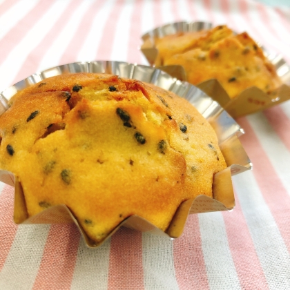 ホットケーキミックスで さつまいものカップケーキ レシピ 作り方 By 手作り大好き さくら 楽天レシピ