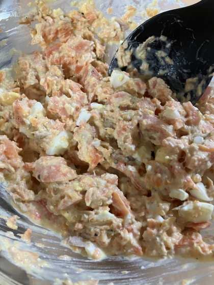 卵入りにんじんサラダ