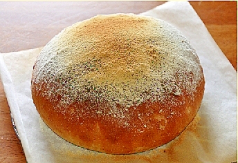 大きな丸パン