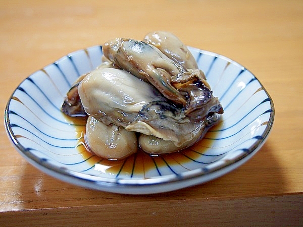 牡蠣の時雨煮